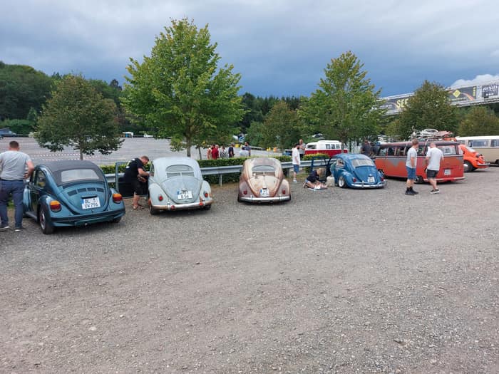 Aircooled Volkswagens at Le Bug Show 2024, Spa Francorchamps.
