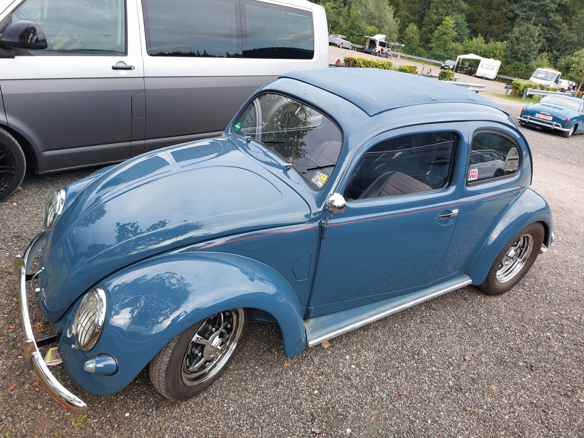 Aircooled Volkswagens at Le Bug Show 2024, Spa Francorchamps.