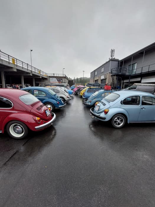 Aircooled Volkswagens at Le Bug Show 2024, Spa Francorchamps.