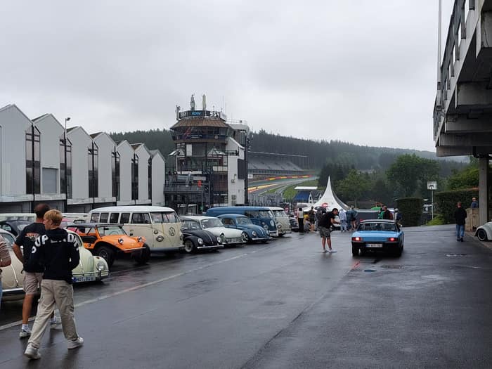 Aircooled Volkswagens at Le Bug Show 2024, Spa Francorchamps.