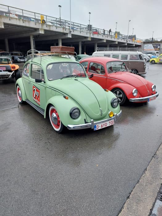 Aircooled Volkswagens at Le Bug Show 2024, Spa Francorchamps.