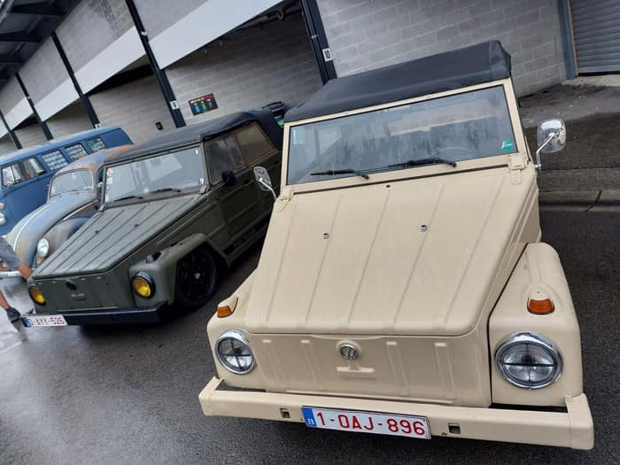 Aircooled Volkswagens at Le Bug Show 2024, Spa Francorchamps.