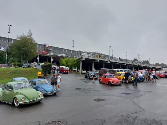 Aircooled Volkswagens at Le Bug Show 2024, Spa Francorchamps.