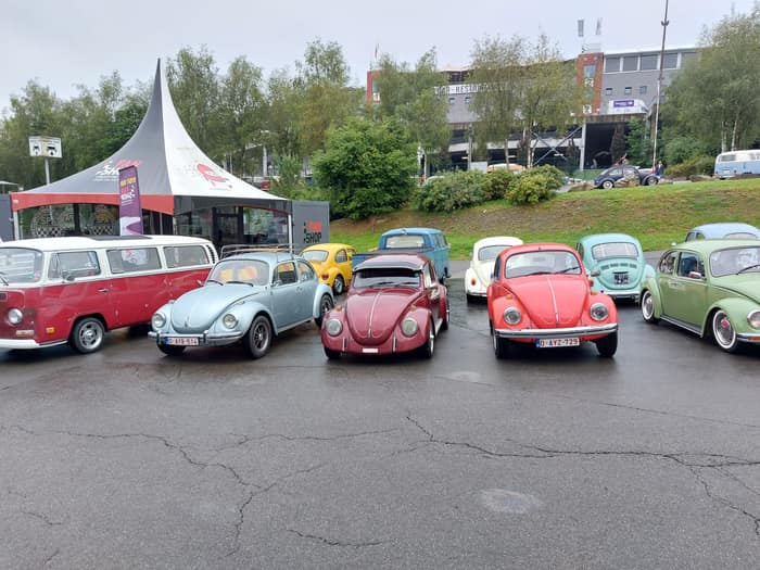 Aircooled Volkswagens at Le Bug Show 2024, Spa Francorchamps.