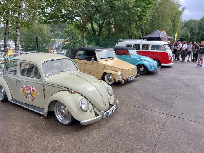 Aircooled Volkswagens at Le Bug Show 2024, Spa Francorchamps.
