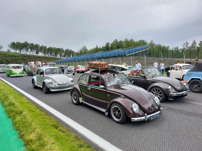 Aircooled Volkswagens at Le Bug Show 2024, Spa Francorchamps.