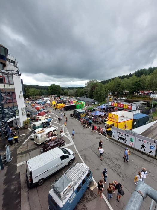 Aircooled Volkswagens at Le Bug Show 2024, Spa Francorchamps.