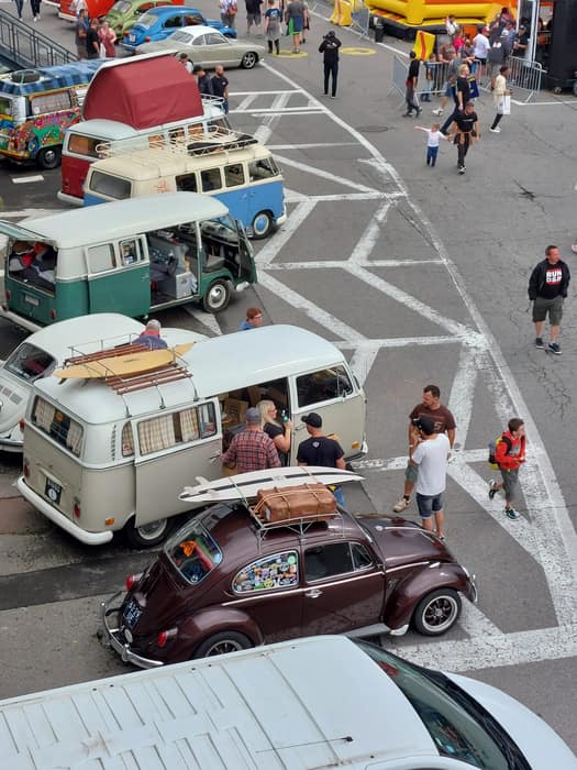 Aircooled Volkswagens at Le Bug Show 2024, Spa Francorchamps.