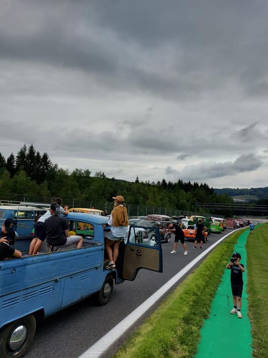Aircooled Volkswagens at Le Bug Show 2024, Spa Francorchamps.
