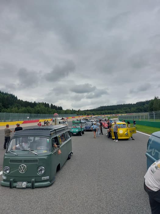 Aircooled Volkswagens at Le Bug Show 2024, Spa Francorchamps.