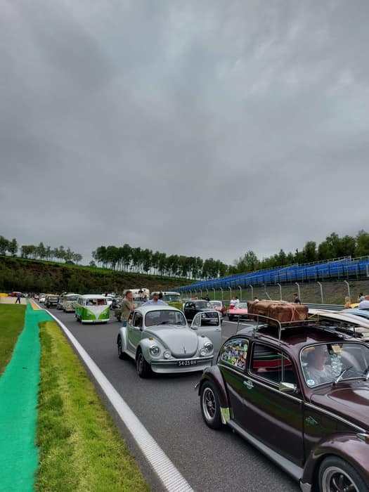 Aircooled Volkswagens at Le Bug Show 2024, Spa Francorchamps.