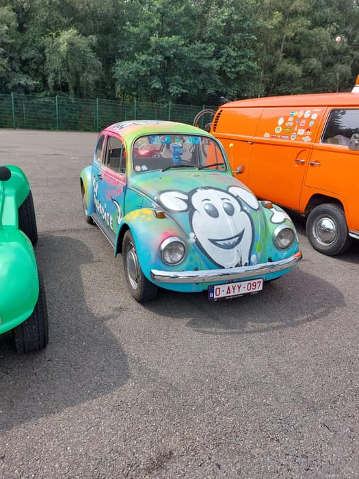 Aircooled Volkswagens at Le Bug Show 2024, Spa Francorchamps.