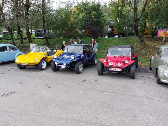 Aircooled Volkswagens at Le Bug Show 2024, Spa Francorchamps.