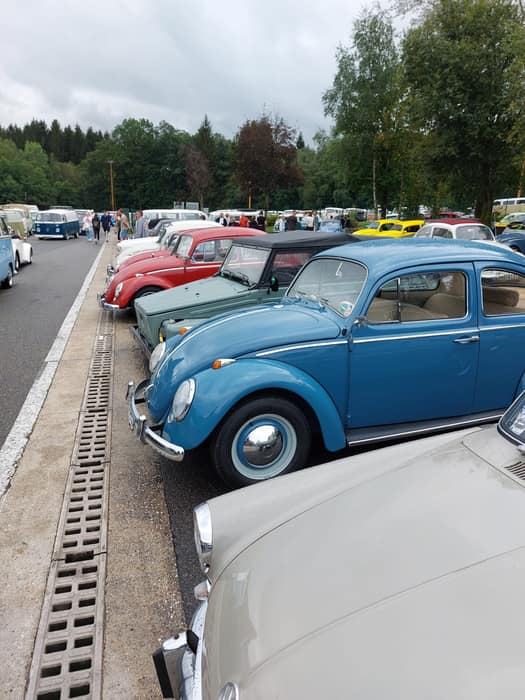 Aircooled Volkswagens at Le Bug Show 2024, Spa Francorchamps.