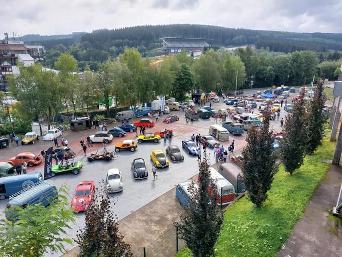 Aircooled Volkswagens at Le Bug Show 2024, Spa Francorchamps.
