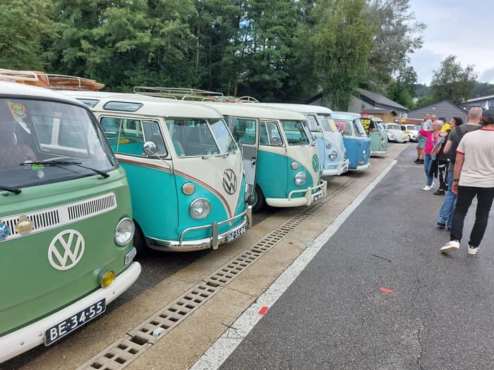 Aircooled Volkswagens at Le Bug Show 2024, Spa Francorchamps.