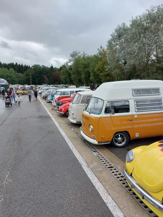 Aircooled Volkswagens at Le Bug Show 2024, Spa Francorchamps.