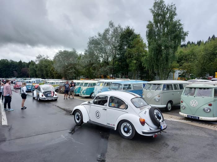Aircooled Volkswagens at Le Bug Show 2024, Spa Francorchamps.