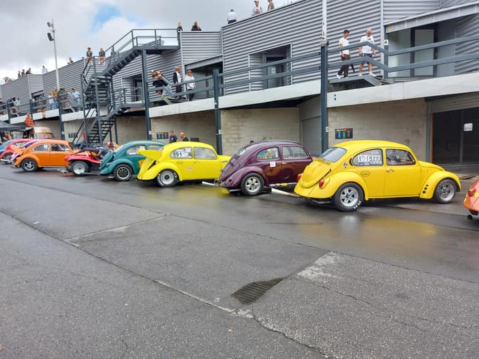 Aircooled Volkswagens at Le Bug Show 2024, Spa Francorchamps.