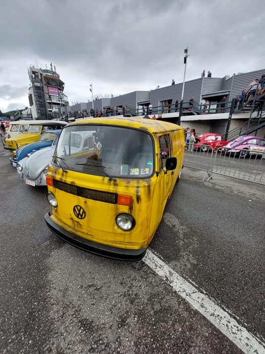 Aircooled Volkswagens at Le Bug Show 2024, Spa Francorchamps.