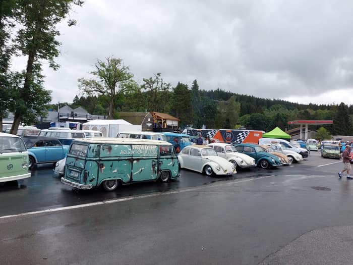 Aircooled Volkswagens at Le Bug Show 2024, Spa Francorchamps.