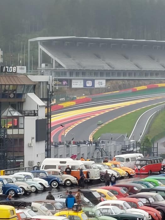 Aircooled Volkswagens at Le Bug Show 2024, Spa Francorchamps.