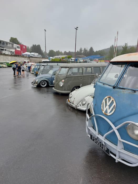 Aircooled Volkswagens at Le Bug Show 2024, Spa Francorchamps.