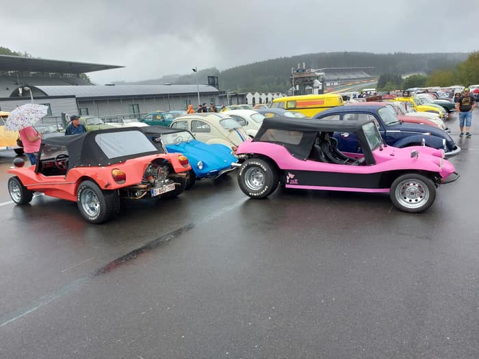 Aircooled Volkswagens at Le Bug Show 2024, Spa Francorchamps.