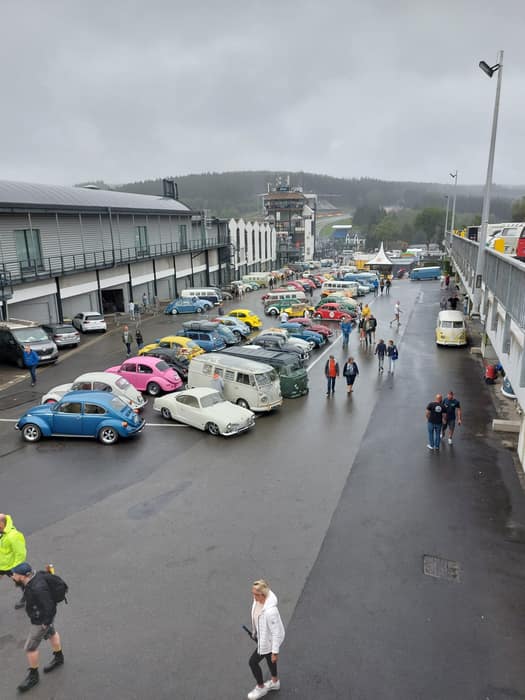 Aircooled Volkswagens at Le Bug Show 2024, Spa Francorchamps.