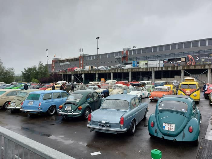 Aircooled Volkswagens at Le Bug Show 2024, Spa Francorchamps.