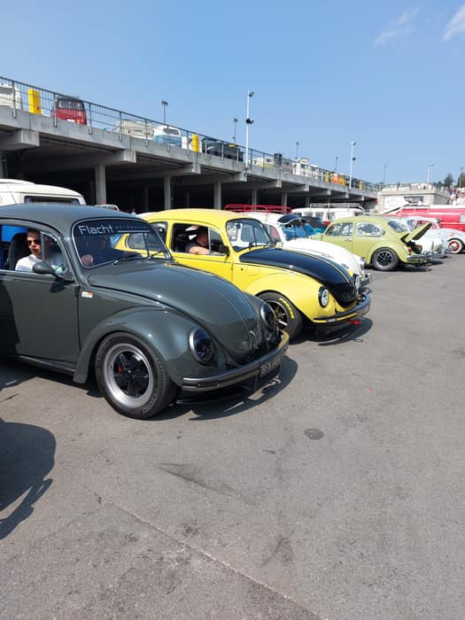 Aircooled Volkswagens at Le Bug Show 2025, Spa Francorchamps.