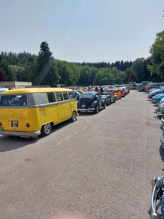 Aircooled Volkswagens at Le Bug Show 2025, Spa Francorchamps.