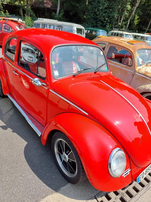 Aircooled Volkswagens at Le Bug Show 2025, Spa Francorchamps.
