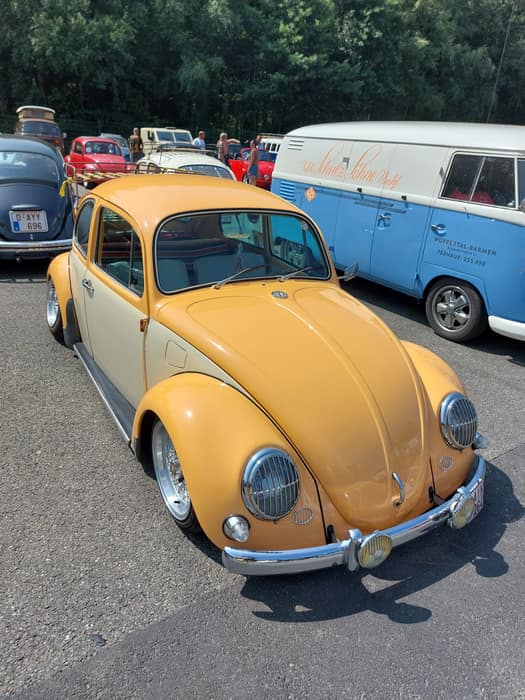 Aircooled Volkswagens at Le Bug Show 2025, Spa Francorchamps.
