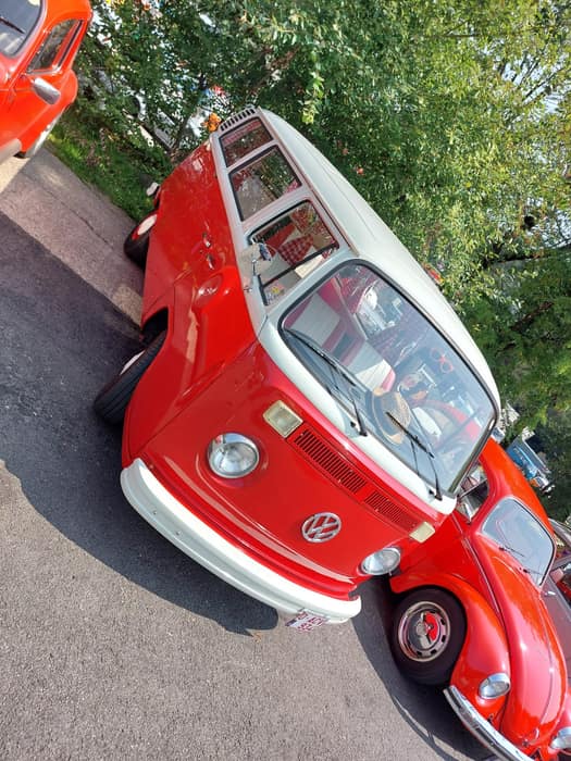 Aircooled Volkswagens at Le Bug Show 2025, Spa Francorchamps.
