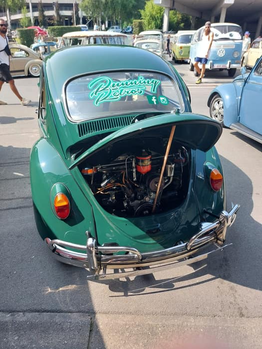 Aircooled Volkswagens at Le Bug Show 2025, Spa Francorchamps.