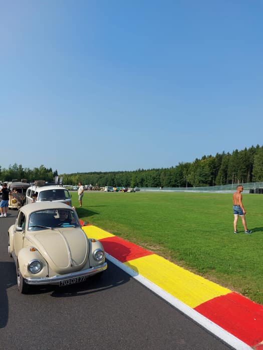 Aircooled Volkswagens at Le Bug Show 2025, Spa Francorchamps.