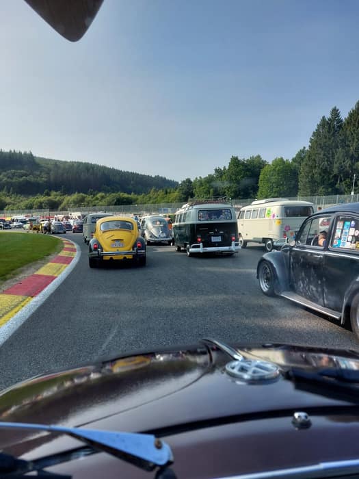 Aircooled Volkswagens at Le Bug Show 2025, Spa Francorchamps.
