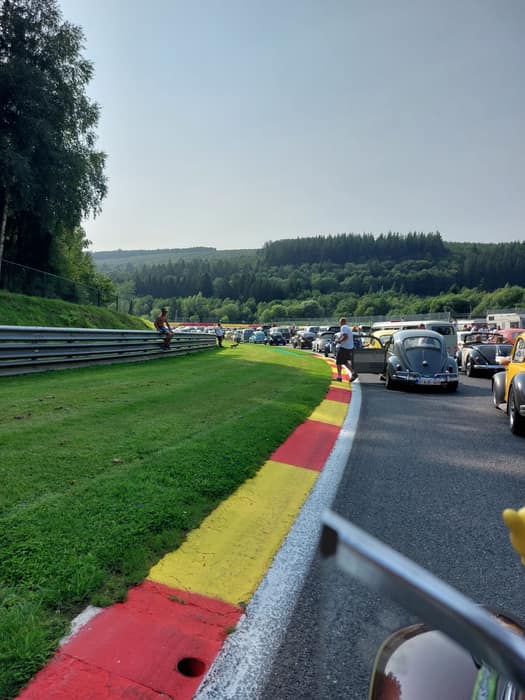 Aircooled Volkswagens at Le Bug Show 2025, Spa Francorchamps.