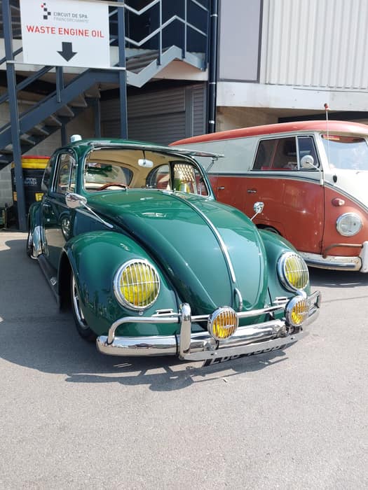 Aircooled Volkswagens at Le Bug Show 2025, Spa Francorchamps.