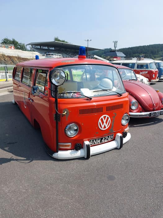 Aircooled Volkswagens at Le Bug Show 2025, Spa Francorchamps.