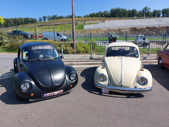 Aircooled Volkswagens at Le Bug Show 2025, Spa Francorchamps.