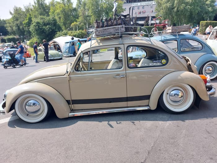 Aircooled Volkswagens at Le Bug Show 2025, Spa Francorchamps.
