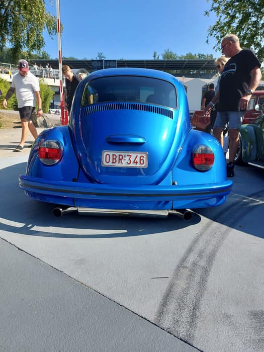 Aircooled Volkswagens at Le Bug Show 2025, Spa Francorchamps.