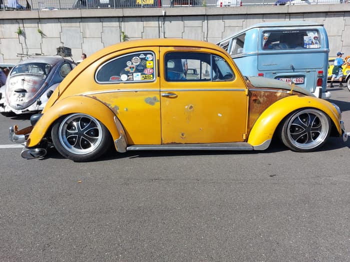 Aircooled Volkswagens at Le Bug Show 2025, Spa Francorchamps.