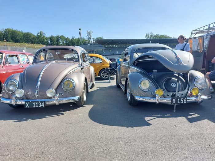 Aircooled Volkswagens at Le Bug Show 2025, Spa Francorchamps.
