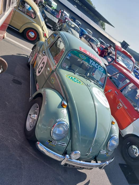 Aircooled Volkswagens at Le Bug Show 2025, Spa Francorchamps.