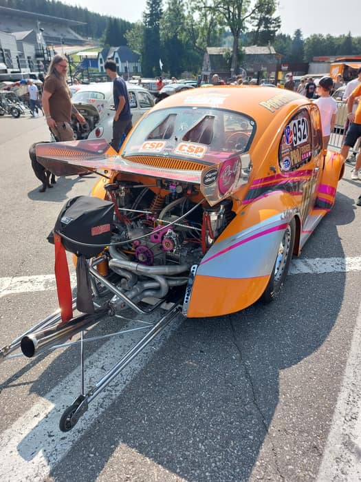 Aircooled Volkswagens at Le Bug Show 2025, Spa Francorchamps.