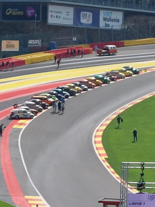 Aircooled Volkswagens at Le Bug Show 2025, Spa Francorchamps.