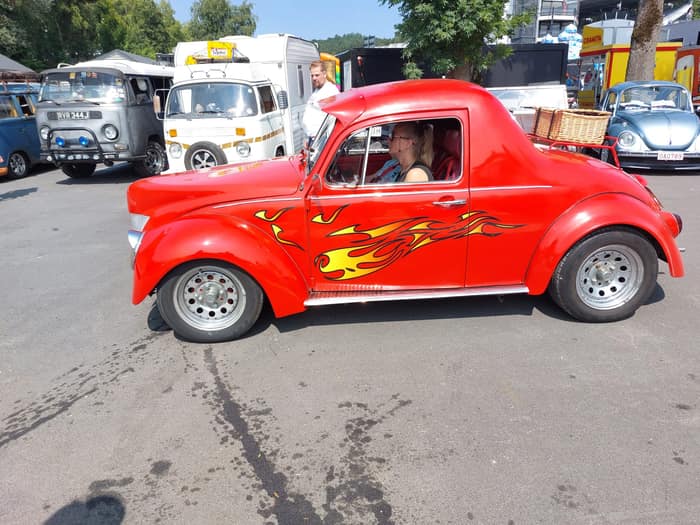 Aircooled Volkswagens at Le Bug Show 2025, Spa Francorchamps.